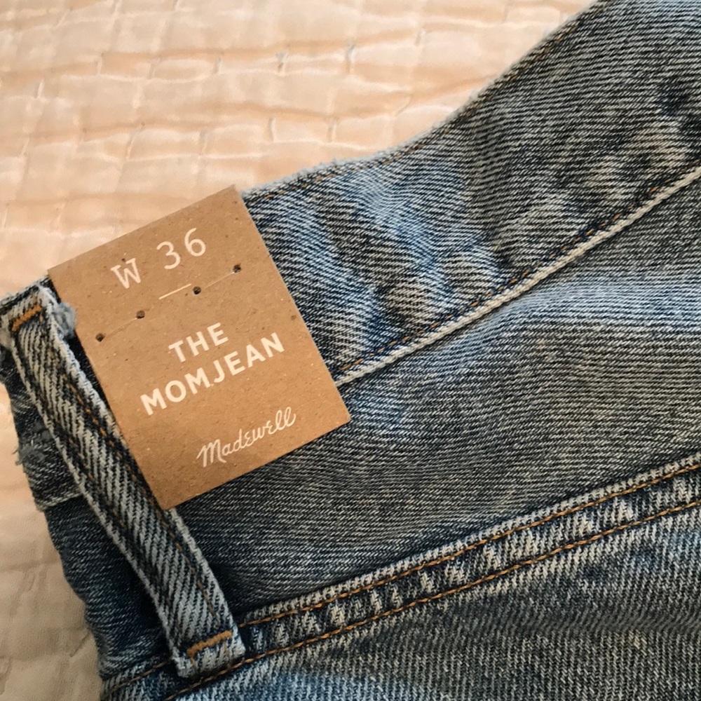 Madewell Mom Jean melva wash